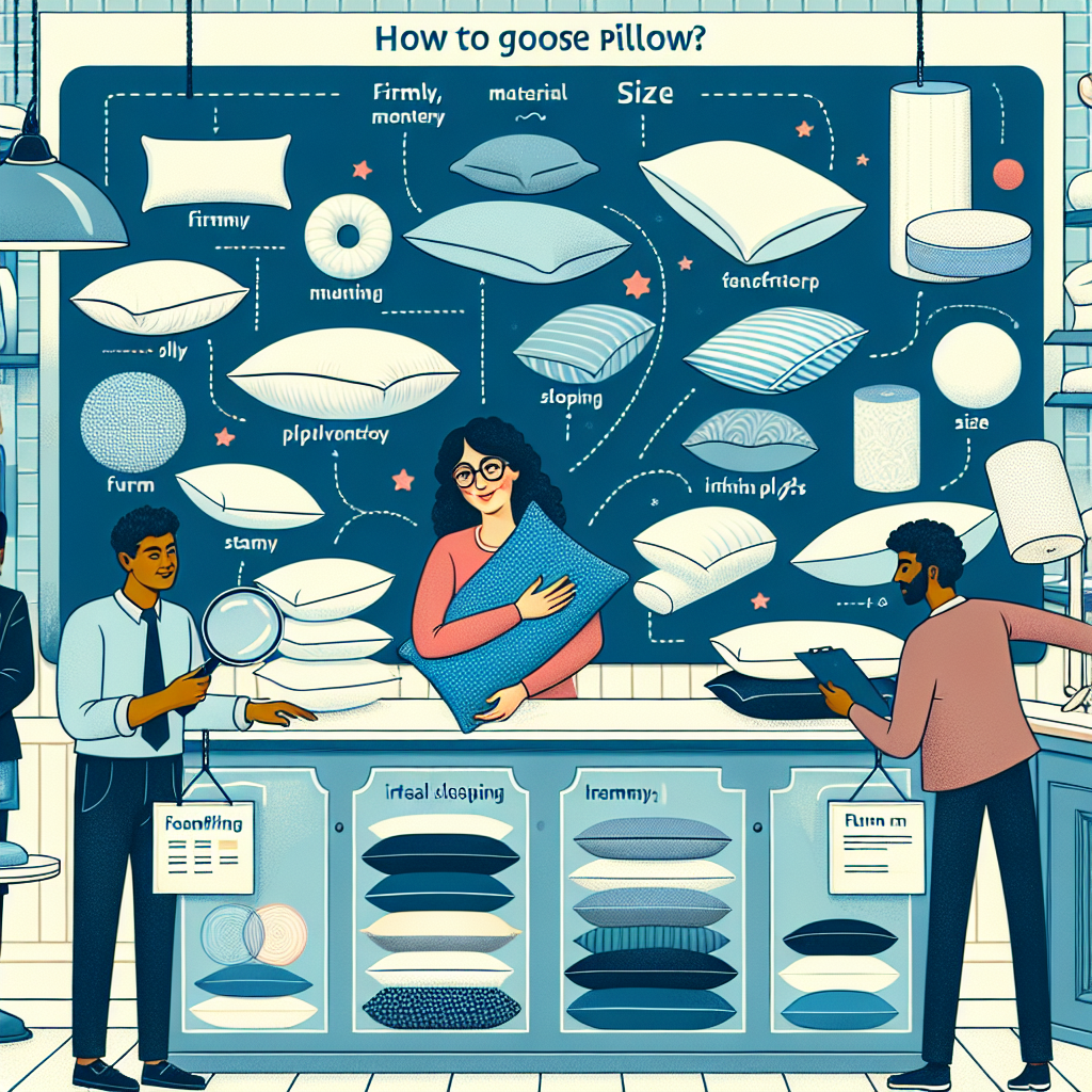 Как выбрать хорошую подушку: Руководство для комфортного сна
