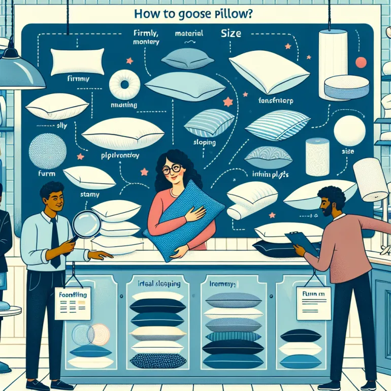 Как выбрать хорошую подушку: Руководство для комфортного сна
